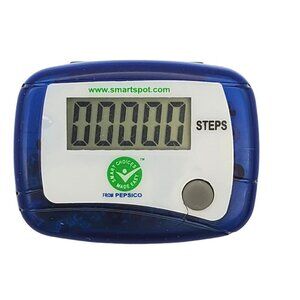 Blue /White Pepsico Pedometer 2005 Rare New old stock in Box tested works.‎